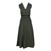 Damesjurk in Viscose Polyester Mix Max Mara , Green , Dames