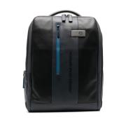 Zwarte Laptop en iPad Tas Piquadro , Black , Unisex