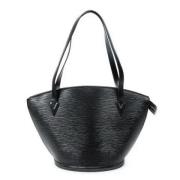 Pre-owned Leather louis-vuitton-bags Louis Vuitton Vintage , Black , D...