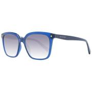 Blauwe Dames Zonnebril Vierkant Verloop Ted Baker , Blue , Dames