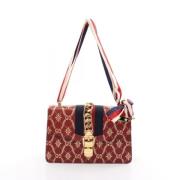 Pre-owned Leather gucci-bags Gucci Vintage , Red , Dames