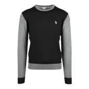 Stijlvolle Gebreide Trui U.s. Polo Assn. , Black , Heren