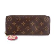 Pre-owned Canvas wallets Louis Vuitton Vintage , Brown , Dames