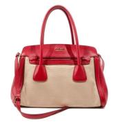 Pre-owned Canvas handbags Prada Vintage , Red , Dames