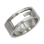 Pre-owned Silver rings Gucci Vintage , Gray , Dames