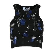 Top Msgm , Black , Dames