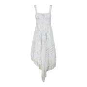 Witte Jurk voor Vrouwen Twinset , White , Dames