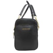 Pre-owned Leather shoulder-bags Michael Kors Pre-owned , Black , Dames