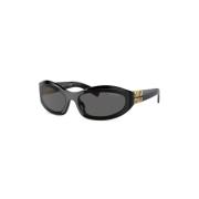 MU 14Zs 16K08Z Sunglasses Miu Miu , Black , Dames