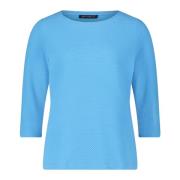 Casual Shirt met Structuur Betty Barclay , Blue , Dames