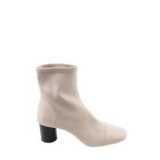 Pre-owned Leather boots Isabel Marant Pre-owned , Beige , Dames