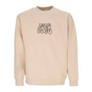 Crew Specialty Fleece Sweatshirt Obey , Beige , Heren