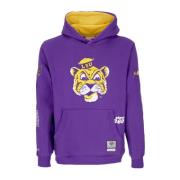 LSU Tigers Basketbalteam Hoodie Mitchell & Ness , Purple , Heren