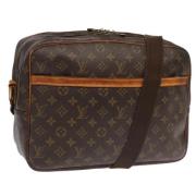 Pre-owned Canvas louis-vuitton-bags Louis Vuitton Vintage , Brown , Da...