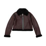 Fuyu Shearling Jacket Just Things we Like , Red , Dames