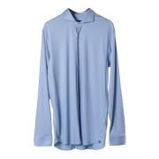 Jersey Shirt Meesterwerk Van Laack , Blue , Heren