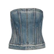 Top Alexander McQueen , Blue , Dames