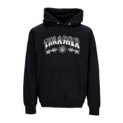 Stekeldraad Zwarte Hoodie Sweatshirt Thrasher , Black , Heren