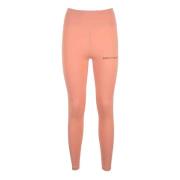 Stijlvolle elastische nylonbroek Palm Angels , Pink , Dames