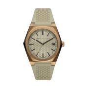 Heren Mode Kwarts Analoog Horloge Armani Exchange , Brown , Heren