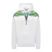 Icon Wings Hoodie Marcelo Burlon , White , Heren