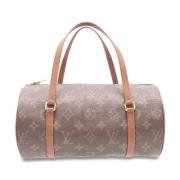 Pre-owned Canvas shoulder-bags Louis Vuitton Vintage , Brown , Dames