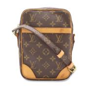 Pre-owned Canvas louis-vuitton-bags Louis Vuitton Vintage , Brown , Da...