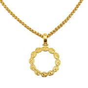 Pre-owned Fabric chanel-jewelry Chanel Vintage , Yellow , Dames