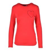 Tshirt Love Moschino , Red , Dames