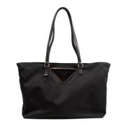 Pre-owned Fabric totes Prada Vintage , Black , Dames