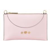 Stijlvolle PU Handtas Chiara Ferragni Collection , Pink , Dames