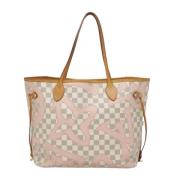 Pre-owned Canvas louis-vuitton-bags Louis Vuitton Vintage , White , Da...