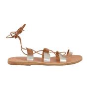 Leren Sandalen Ancient Greek Sandals , Gray , Dames