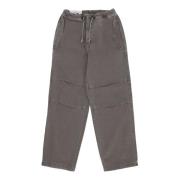 Antraciet Werk Parachute Broek Amish , Brown , Heren