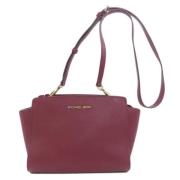 Pre-owned Canvas shoulder-bags Michael Kors Pre-owned , Red , Dames