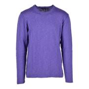 Katoenen Stijlvol T-shirt Imperial , Purple , Heren