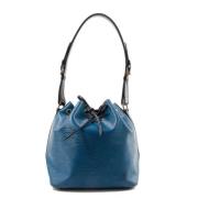 Pre-owned Canvas shoulder-bags Louis Vuitton Vintage , Blue , Dames