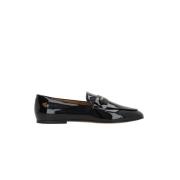 Zwarte Penny Loafer Schoenen Tod's , Black , Dames