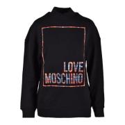 Sweatshirt Love Moschino , Black , Dames