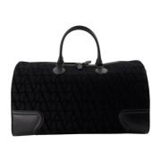 Iconographe Canvas Tas met VLogo Print Valentino Garavani , Black , He...