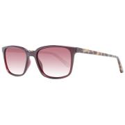 Burgundy Heren Zonnebril Rechthoekige Verlooplens Ted Baker , Multicol...