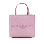 Mini Tote Shopping Bag Givenchy , Pink , Dames