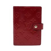 Pre-owned Fabric wallets Louis Vuitton Vintage , Red , Dames