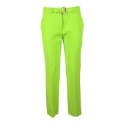 Elegante Couture Broek Versace Jeans Couture , Green , Dames