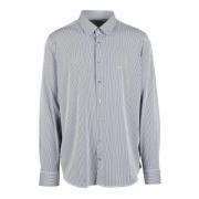 Elegante Shirt met Polyester en Elastaan Michael Kors , Gray , Heren