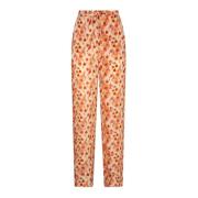 Multicolor Patroon Broek Max Mara Studio , Multicolor , Dames