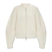 Vest met rits Helmut Lang , White , Dames