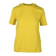 Katoenen T-shirt Diesel , Yellow , Dames