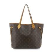 Pre-owned Canvas louis-vuitton-bags Louis Vuitton Vintage , Brown , Da...