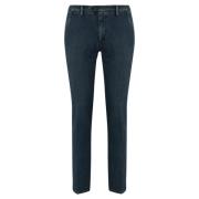 Slim Fit Blauwe Denim Broek Roy Roger's , Blue , Heren